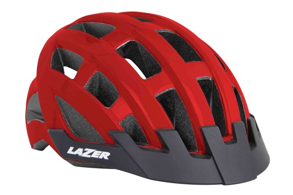 Lazer Bike-Helm COMPACT CE/RED UNISIZE