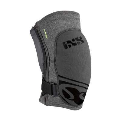 iXS Flow ZIP knee pad, grey, Gr. S