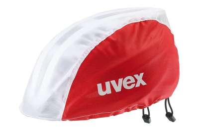 uvex rain cap bike red-white S/M