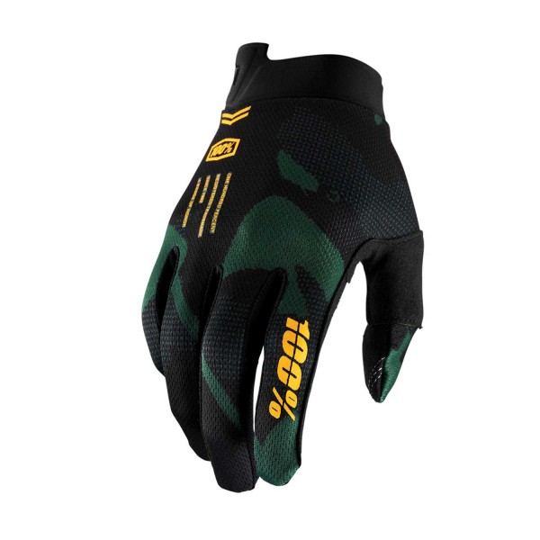 100% iTrack Glove (SP21), Sentinel Black, S