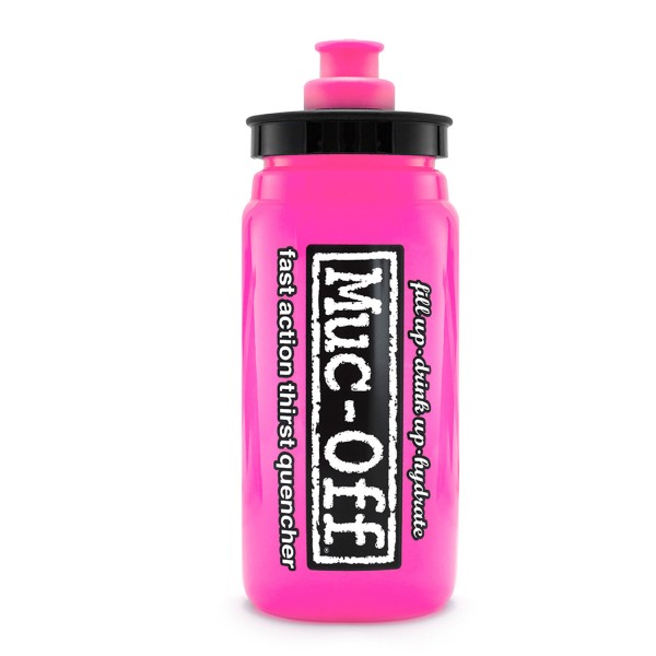 MUC-OFF Elite Custom Fly Trinkflasche pink 550 ml