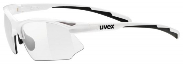 uvex sportstyle 802 v white / smoke