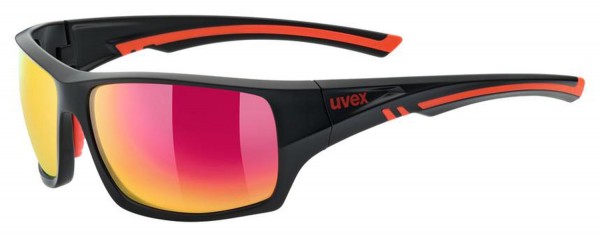 uvex sportstyle 222 pola blk.m.red/m.red