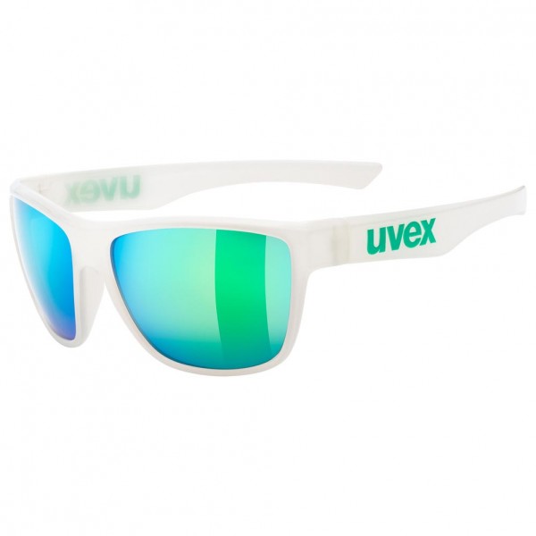 uvex lgl 41 white/mirror green