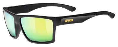 uvex lgl 29 black mat / mirror yellow