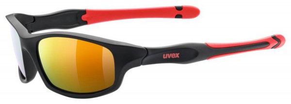 uvex sportstyle 507 black m.red/mir.red